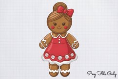 Gingerbread Man Clipart Bundle PNG Product Image 10