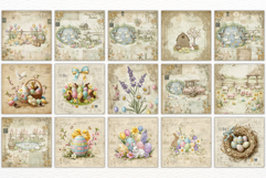 Easter Farm Old Vintage Backgrounds Product Image 5