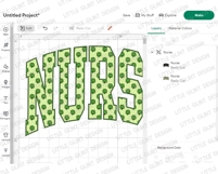 Coquette Nurse St Patrick's Day SVG PNG, Preppy Nurse Png Product Image 4