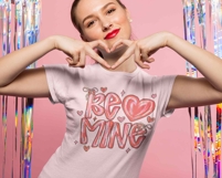 Be Mine PNG, Coquette Valentine Png, Valentines Coquette PNG Product Image 3