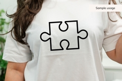 Puzzle Pieces SVG Bundle 16 Designs Product Image 5