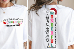 It&#039;s the Most Wonderful Time of The Year PNG, Christmas PNG Product Image 5