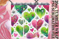RADIANT DAYS 20oz TUMBLER WRAP, Heart Product Image 1