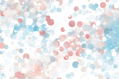 Soft Pastel Confetti Bokeh Background Abstract Circles Product Image 1