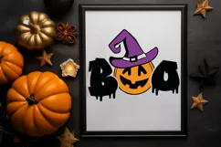 Happy Halloween svg, Boo svg, Spooky season svg Product Image 2