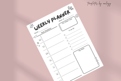 Cute Weekly Planner | Canva Editable Template Product Image 5