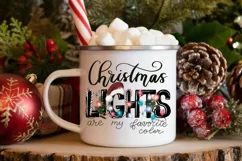 Christmas Lights Png | My Favorite Color | Hand Drawn Xmas Product Image 5