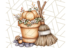 Fall Fairy House Clipart PNG, Autumn Homes and Decor Product Image 5