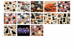 Halloween Tumbler Bundle, Magic Tumbler Sublimation Designs Product Image 5