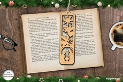 Nativity Bookmark Laser Cut | Glowforge | SVG Product Image 1