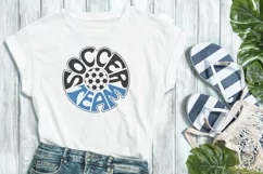 Soccer team Word Art SVG cut file Product Image 3