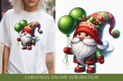 Christmas gnome sublimation, Christmas gnomes clipart Product Image 1