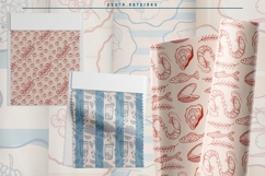 Coastal Bites - 18 Seamless Patterns Product Image 5