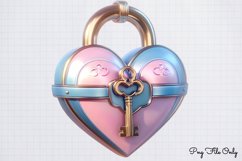 Coquette Valentine Sublimation Clipart PNG Product Image 1