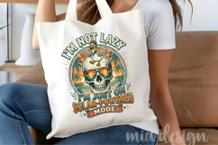 Skull and Duck Summer Png, Solar Powered Mode Sublimation Product Image 4
