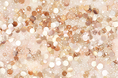 Gold and white confetti and glitter Product Image 1