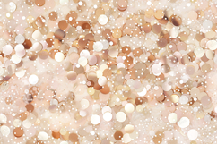Soft Neutral Bokeh Sparkle Background in Beige Tones Product Image 1