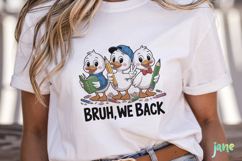 Back To School Goose Sublimation Clipart Product Image 2