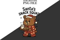 Bear snack squad png design for T-shirts Product Image 2