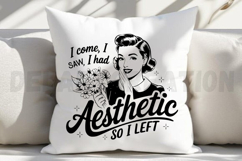 I Came I Saw i Had Anxiety So I Left SVG Product Image 5