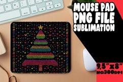 Blissful Mouse Pad Sublimation Ideas, Holiday Product Image 1