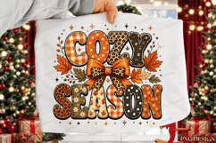 Preppy Fall PNG Bundle | Cozy Season Fall Basics Thankful Product Image 2