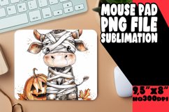 Funny Cow Mouse Pad for Fall and Halloween Product Image 1