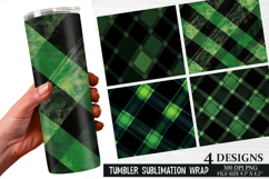 St. Patrick's Day Pattern Tumbler Wrap | Tumbler Wrap Product Image 1