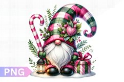 Christmas Gnome Sublimation, Clipart PNG Design Product Image 1