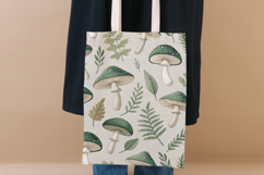 Scandinavian Mushroom Folk Seamless Pattern Product Image 5