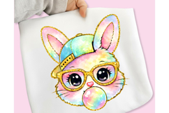 Personalized Kid Name Easter Bunny PNG, Happy Easter PNG Product Image 2