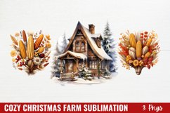 Cozy Christmas Farm Sublimation Product Image 1