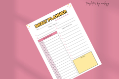 Minimal Daily Planner Digital Template | Simple Aesthetic Product Image 5