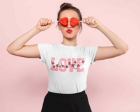 Retro Valentines Love PNG, Valentines Heart Png, Preppy Bow Product Image 3