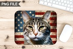 4th Of July Cat Sublimation Mouse Pad PNG Bundle Product Image 6