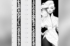 70 Procreate Retro-Futurism Stamp Brushes Product Image 6