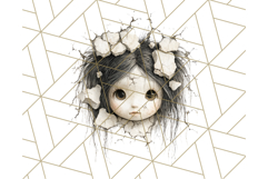 Possessed Toys Clipart PNG Haunted Doll Characters Product Image 5