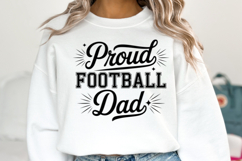 Proud Football Dad Svg | Game Day Svg | Shirt Svg Product Image 5