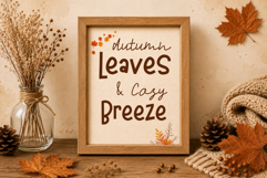 Brown Maple Font Duo - Handwritten Script Font Product Image 5