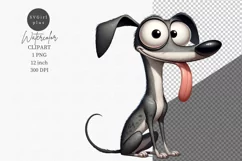 Dog clipart, Funny dog, Dog sublimation Product Image 1
