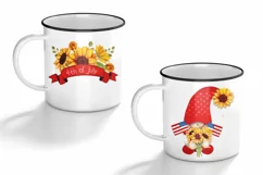 Gnomes with sunflowers happy Independence Day of America Product Image 4
