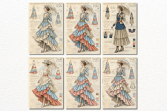 Ephemera Summer Fashion Junk Journal Pages Bundle Product Image 4