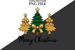 Christmas trees png design for T-shirts Product Image 2