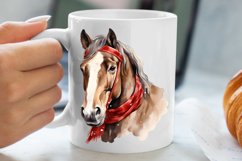 Christmas Horses Clipart, Christmas Horses Clipart Product Image 5