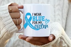 Colon Cancer svg, Colon cancer ribbon Product Image 4