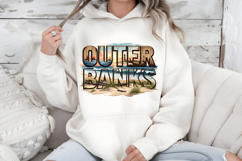Outer Banks PNG, Vintage North Carolina Sublimation Product Image 6