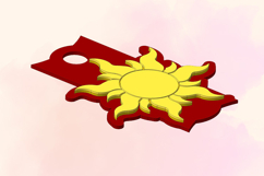 Sun, 40 OZ Tumbler, Topper for 3D Printing Product Image 5