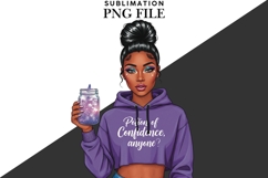 Halloween motivational witch png design for T-shirts Product Image 2