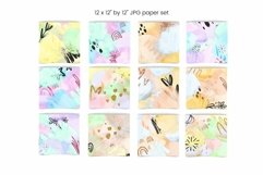 Abstract Watercolour Digital Paper Product Image 3