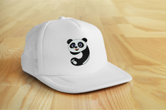 Cute Panda Number 9 Digital Embroidery Product Image 5